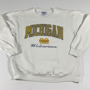 Vtg University of Michigan crewneck sweatshirt L